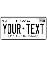 Iowa 1954 Personalized Tag Vehicle Car Auto License Plate - $22.90 CAD