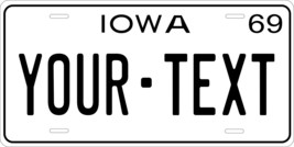 Iowa 1969 Personalized Tag Vehicle Car Auto License Plate - £13.17 GBP