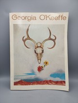 Georgia O&#39;Keefe Paperback Coffee Table Art Book Vintage - £11.11 GBP