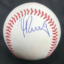 Yasiel Puig signed baseball PSA/DNA Cleveland autographed - £101.80 GBP