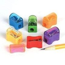 Bulk Plastic Pencil Sharpener Assortment (72) - £14.94 GBP