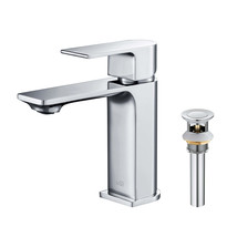 Mirage Single Handle Lavatory Faucet - Chrome - £79.29 GBP