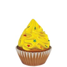 Bright Yellow Cupcake With Stars Over Sized Statue - £364.62 GBP