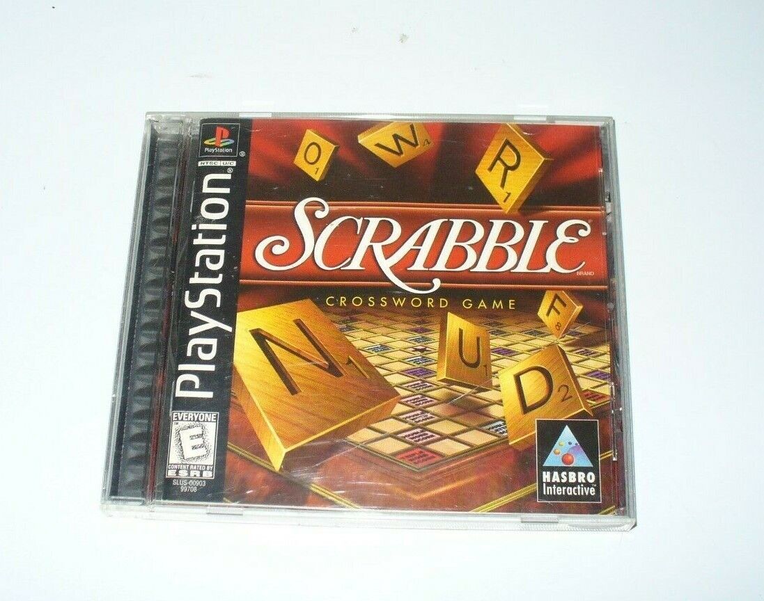 Primary image for Scrabble-Sony Playstation PS1 Video Game Black Label Hasbro Interactive 1a