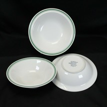 Anchor Hocking Holiday Magic Bowls 7.125&quot; Lot of 3 Christmas - £14.37 GBP