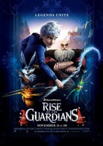 RISE OF THE GUARDIANS Original Double Sided One Sheet Movie Poster  Very... - $149.12 MXN