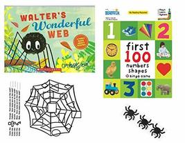 Walter&#39;s Wonderful Web by Tim Hopgood ; First 100 Numbers, Colors and Sh... - £19.80 GBP