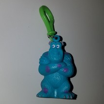Sulley Monsters Inc PVC Keychain Backpack Clip Disney Pixar James P Sullivan Toy - £9.28 GBP