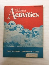 Children&#39;s Activities Magazine - February 1958 - Stories, Games, Puzzles, Poems - £7.09 GBP
