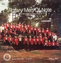 1976 Rotary Men Of Note Said Music Tulsa Oklahoma Mens Chorus Concert Choir LP33 - £29.53 GBP