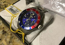 Invicta mens watch red and blue model - £87.15 GBP