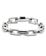 New Men’s Stainless Steel Big Lock Bracelet  - $19.80