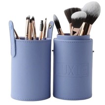 Luxie Dreamcatcher Brush Set 15 Brushes Leatherette Storage Case Periwinkle - $61.00