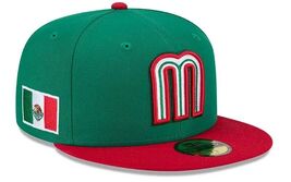 YOUTH WBC MexicoFitted 59FIFTY New Era Baseball Hat - Kids - $19.99