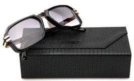 New CAZAL MOD.8039 COL.001 BLACK Square Sunglasses 56-17-145mm Germany - $387.09