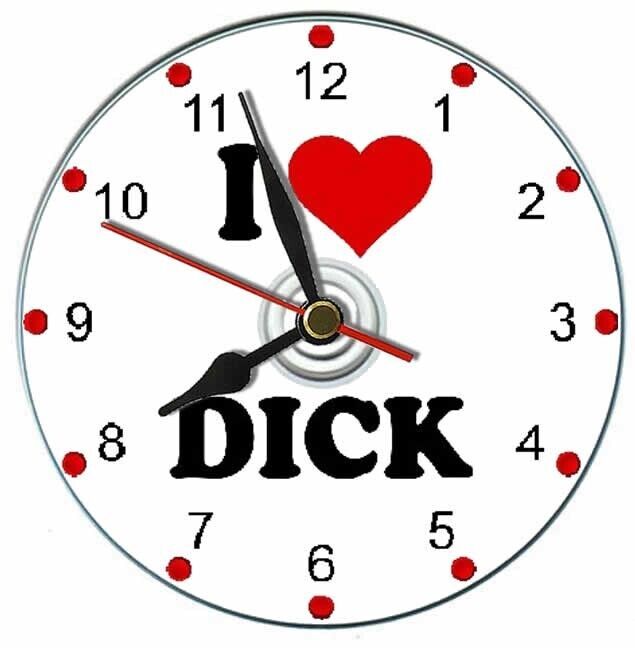 Funny naughty Christmas personalised gift idea dvd desk clock - Free P&amp;P - $12.79