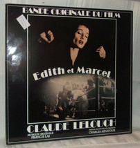 Francis Lai EDITH ET MARCEL Original 1983 French Soundtrack LP Piaf and ... - $13.49