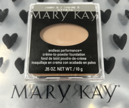 RARE Mary Kay IVORY 5 Endless Performance Creme to Powder Foundation 077870 - $676.57 MXN