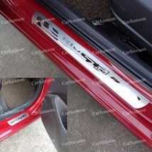 For  Rio Gt Line Gt-line Stainless Steel Door Sill Car Sticker Scuff Plate Cover - £35.59 GBP