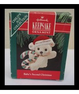 Hallmark Keepsake Baby&#39;s Second Christmas Ornament 1990 - $11.10 CAD