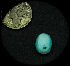 3.5 cwt Tortoise Mountain Turquoise Cabochon - $319.15 MXN