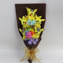 Inspired by Pokemon Pikachu stuffed cartoon bouquet gift for girl and bo... - £87.92 GBP