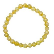 6mm Citrine bracelet - $10.55