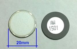 5 x 20mm Mister Pond Fogger replacement disc ceramic Non-stick glass coa... - £10.12 GBP