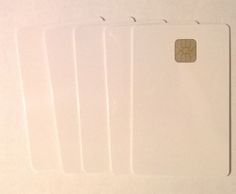 5 pcs SLE4428 white PVC memory smart card - $12.90