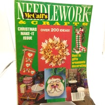 Vintage Craft Patterns, McCalls Needlework and Crafts Magazine, Winter 1977 - $18.39