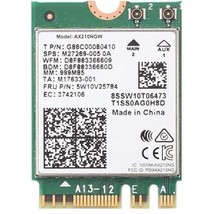 Wifi 6E Laptop Upgrade Card Tri Band Ax210Ngw 2.4Gbps 802.11Ax Wireless Ax210 Wi - £35.16 GBP
