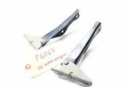 2002-2007 SUBARU IMPREZA WAGON FRONT HOOD HINGE LEFT RIGHT SIDE SET P6063 image 7