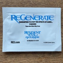 Resident Evil 2 Apocalypse Regenerate Promo Lotion Pack Rare 2014 - £11.76 GBP