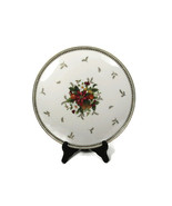 Mikasa Holiday Delight Round Cake Plate Tray Petite Bone China  9 3/4&quot; - $20.29