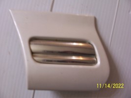 1997 1998 SEDAN DEVILLE LEFT FRONT FENDER TRIM MOLDING OEM USED WHITE DI... - $49.65