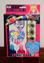 Sailor Moon S Manicure Jewellery Set Necklace Nail polish Bandai Japanese - £39.56 GBP