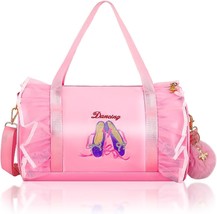 Cute Ballet Dance Bag Tutu Dress Bag Waterproof Lightweight Ballerina Pink Dance - £28.54 GBP
