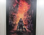 Displate metal art sign poster KUFANG Game Character Matte black wood pa... - $39.59