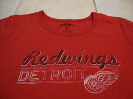 NHL Detroit Red Wings National Hockey League Fan Banner 47 New T Shirt Women's M - $22.14