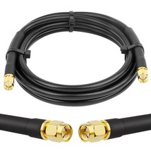 Sma Male To Sma Male Coaxial Cable 50 Ohm Kmr240 Coax Cable Ultra Low Loss Anten - £25.57 GBP