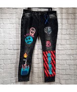 Cooper 9 Los Angeles Jeans Herren 38x32 Graffiti Realistische Erbe 2020 ... - $39.75