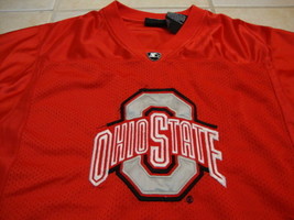 Vtg Starter NCAA Ohio State Buckeyes College Football Sewn Jersey Youth L (14-16 - £18.59 GBP