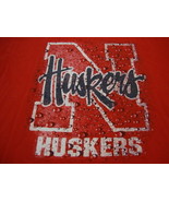 Vintage NCAA Nebraska Cornhuskers College University Fan Lee Sport T Shi... - £18.25 GBP