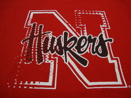 Vintage NCAA Nebraska Cornhuskers College University Jansport Red T Shirt L - £16.13 GBP