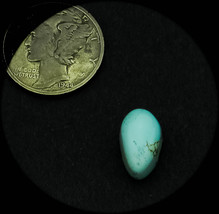 4.0 cwt High Dome Tortoise Mountain Turquoise Cabochon - £13.09 GBP