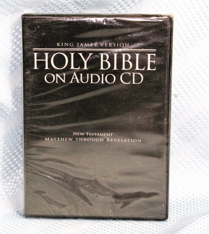 Holy Bible: New Testament, King James Version Audio CD NEW Sealed - $9.06