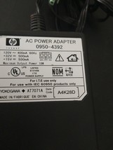 HP 0950-4392 Printer AC Power Adapter Cord Deskjet 900 3520 3535 3550 3845 - £8.43 GBP