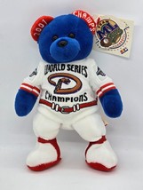 New w/Tags - Arizona Diamondbacks 2001 World Series Champions ML Team Bear - £7.44 GBP