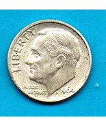 1964 D Roosevelt Silver Dime - £5.59 GBP