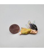 Miniature Sleeping Garden Fairy: Hand-Sculpted Resin Figurine - $628.59 MXN